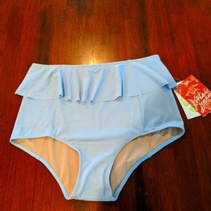 Kortni Jeane Peplum Swim Bottoms